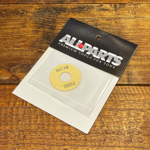 Allparts - Cream Plastic Rhythm/Treble Ring [AP-0663-028]