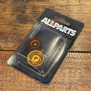 Allparts - Set of 2 Speed Knob Set 0-11 Amber [PK-0132-022]
