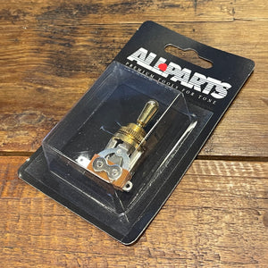 Allparts - Economy Short Toggle Switch, Gold [EP-4364-002]