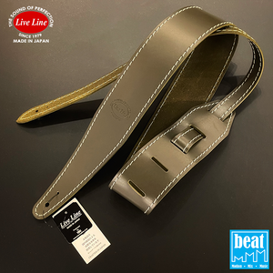 Live Line - Genuine Leather Straps - Neo Standard Style with Stich - Olive [LKM68OLV]