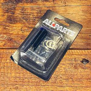 Allparts - Switchcraft Black Stereo Long Threaded Jack [EP-0152-003]