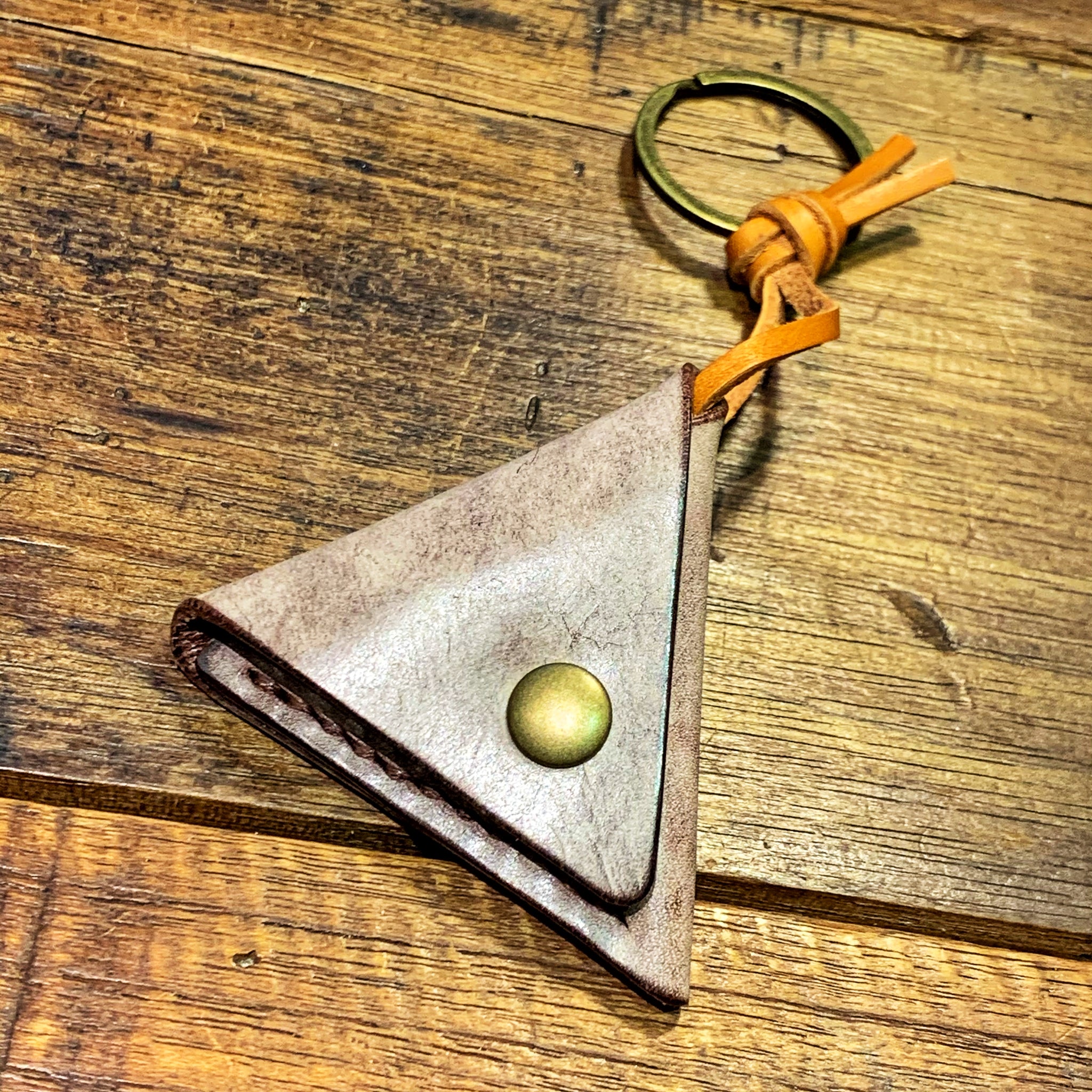 Leather Folded Guitar Pick Case