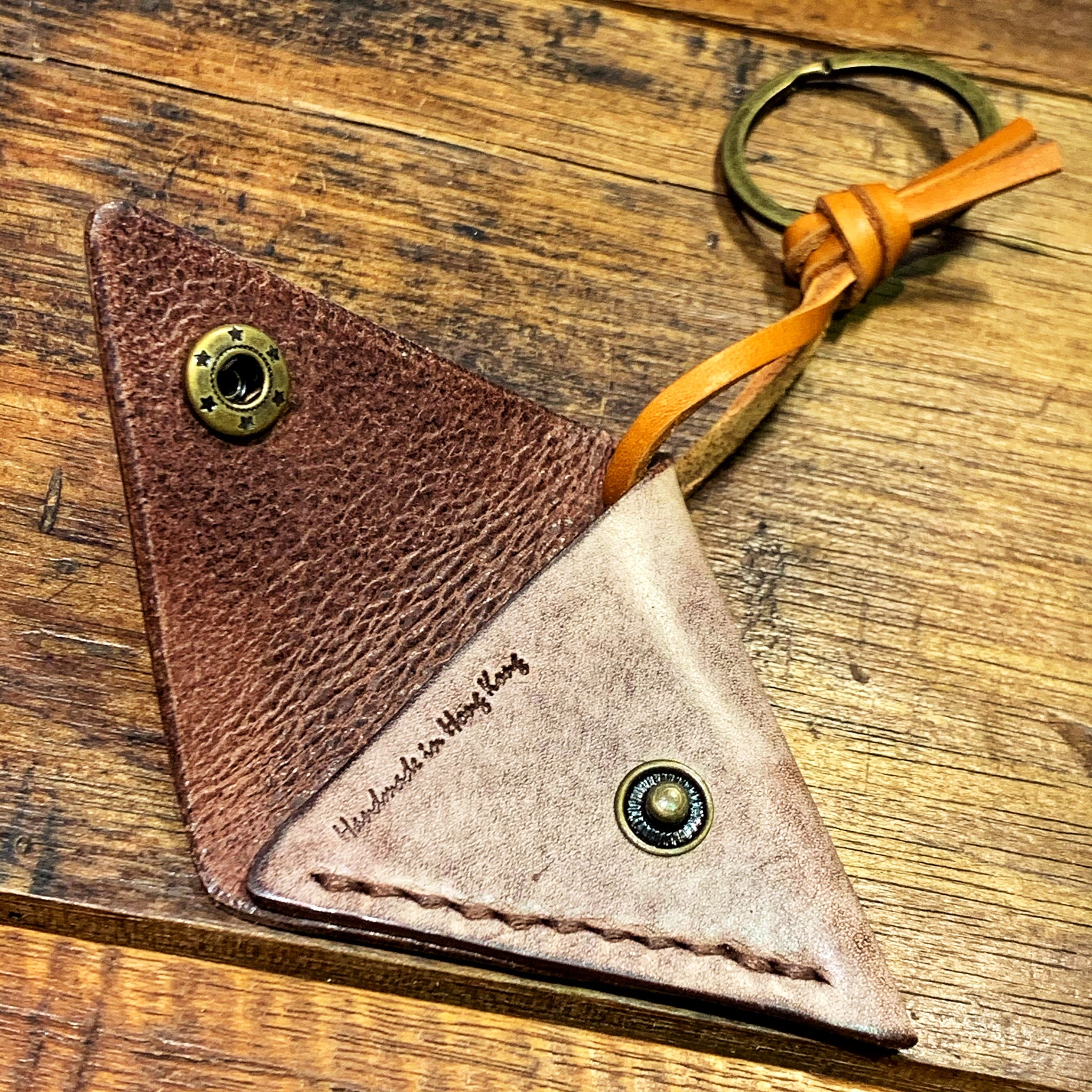 Leather Folded Guitar Pick Case