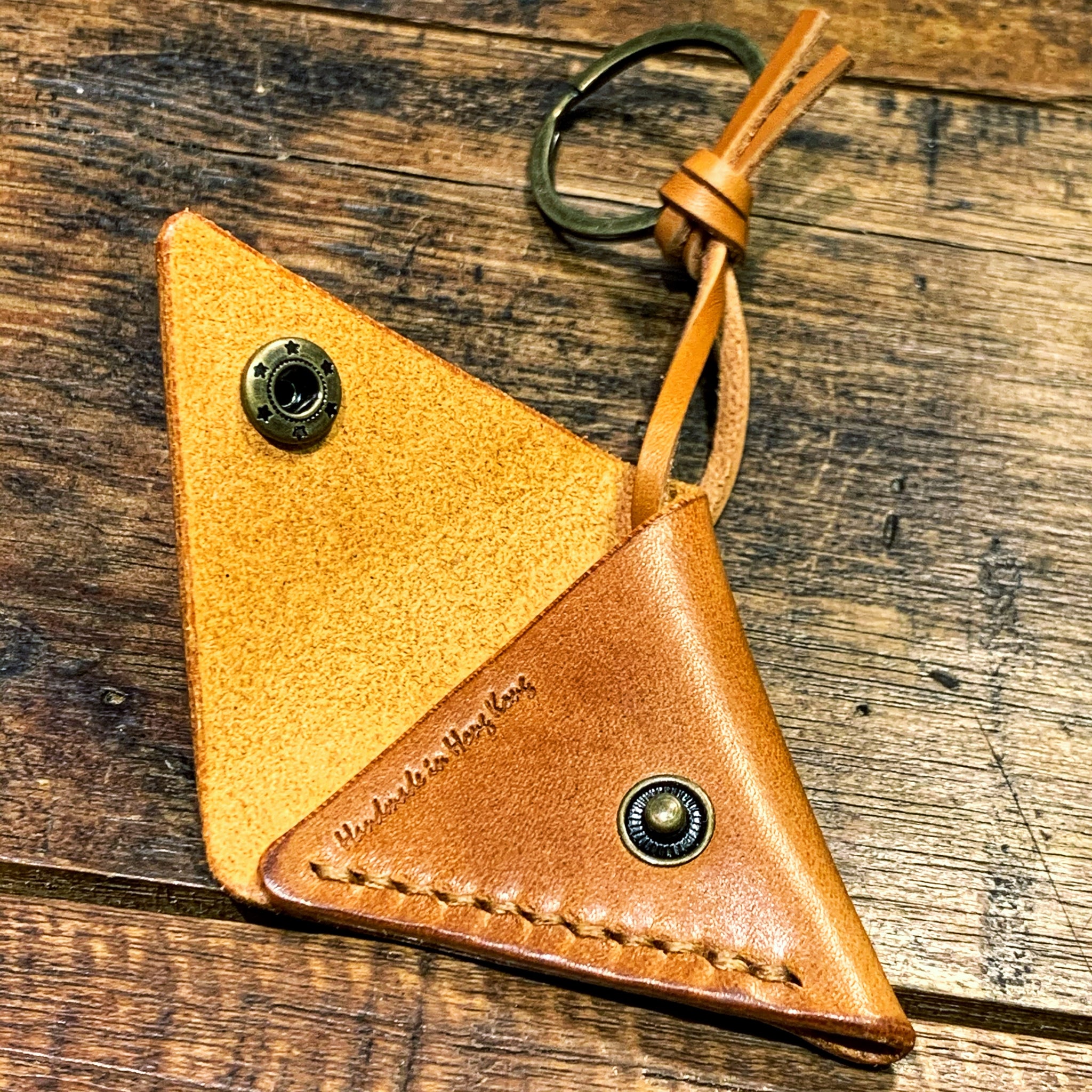 Leather Folded Guitar Pick Case