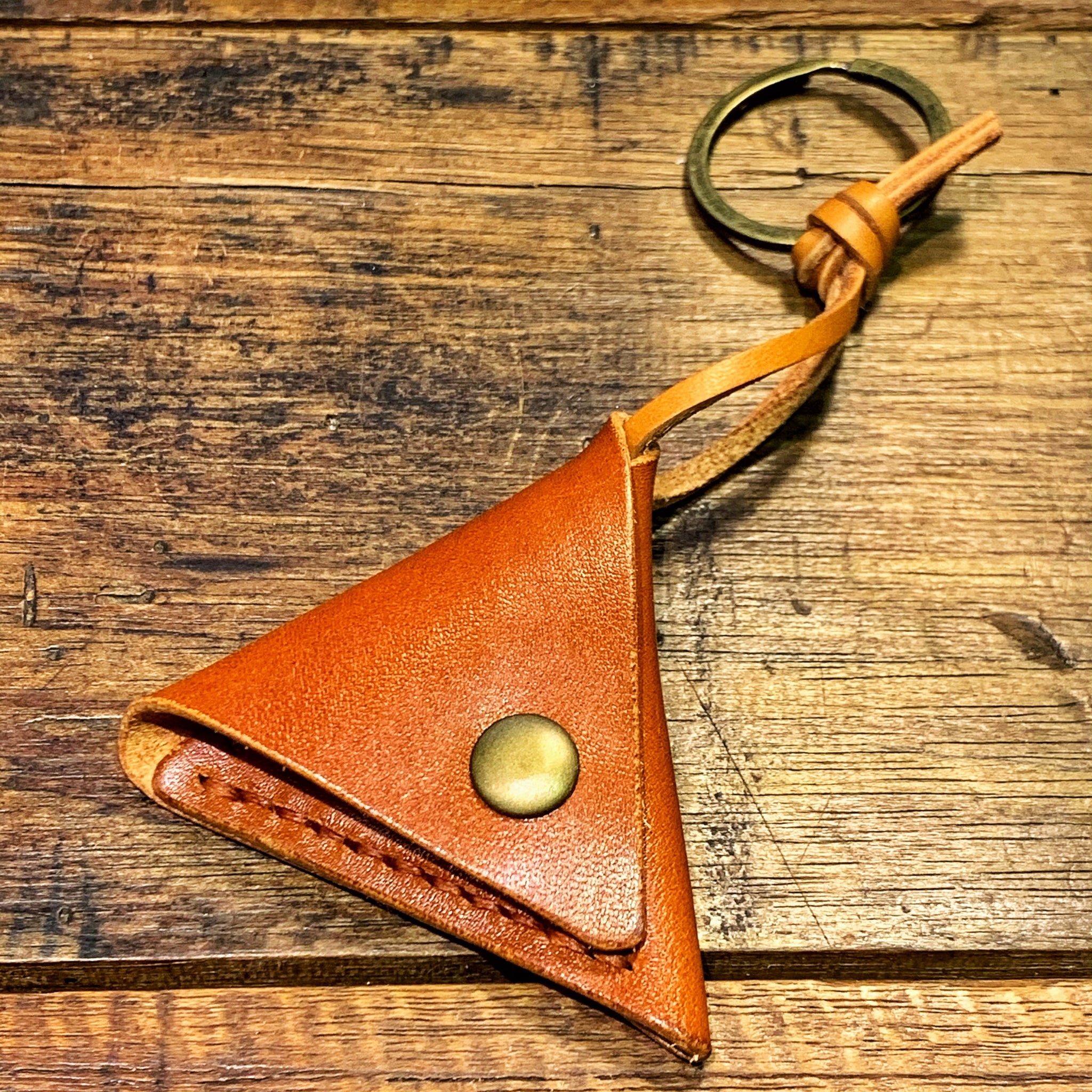 Leather Folded Guitar Pick Case