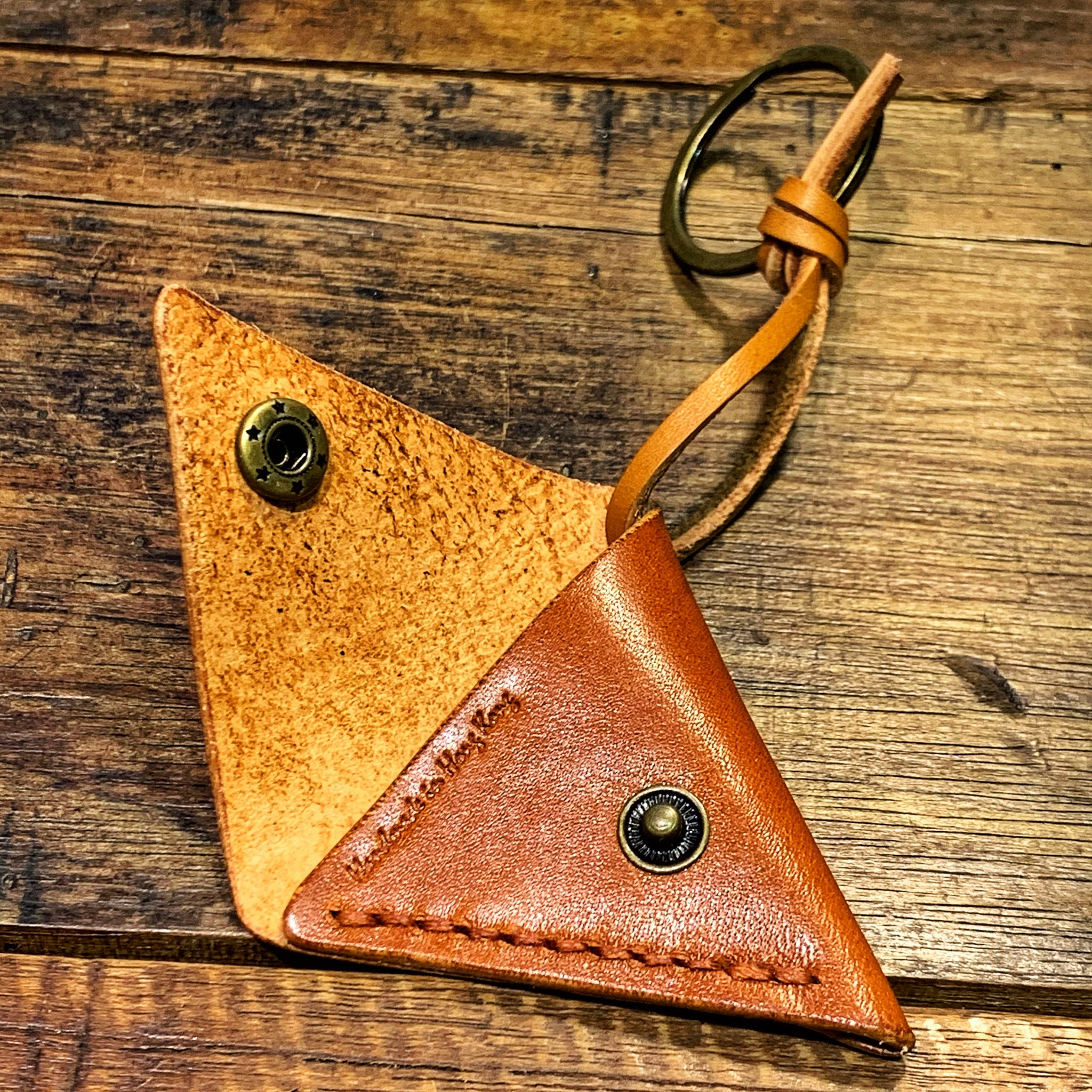 Leather Folded Guitar Pick Case