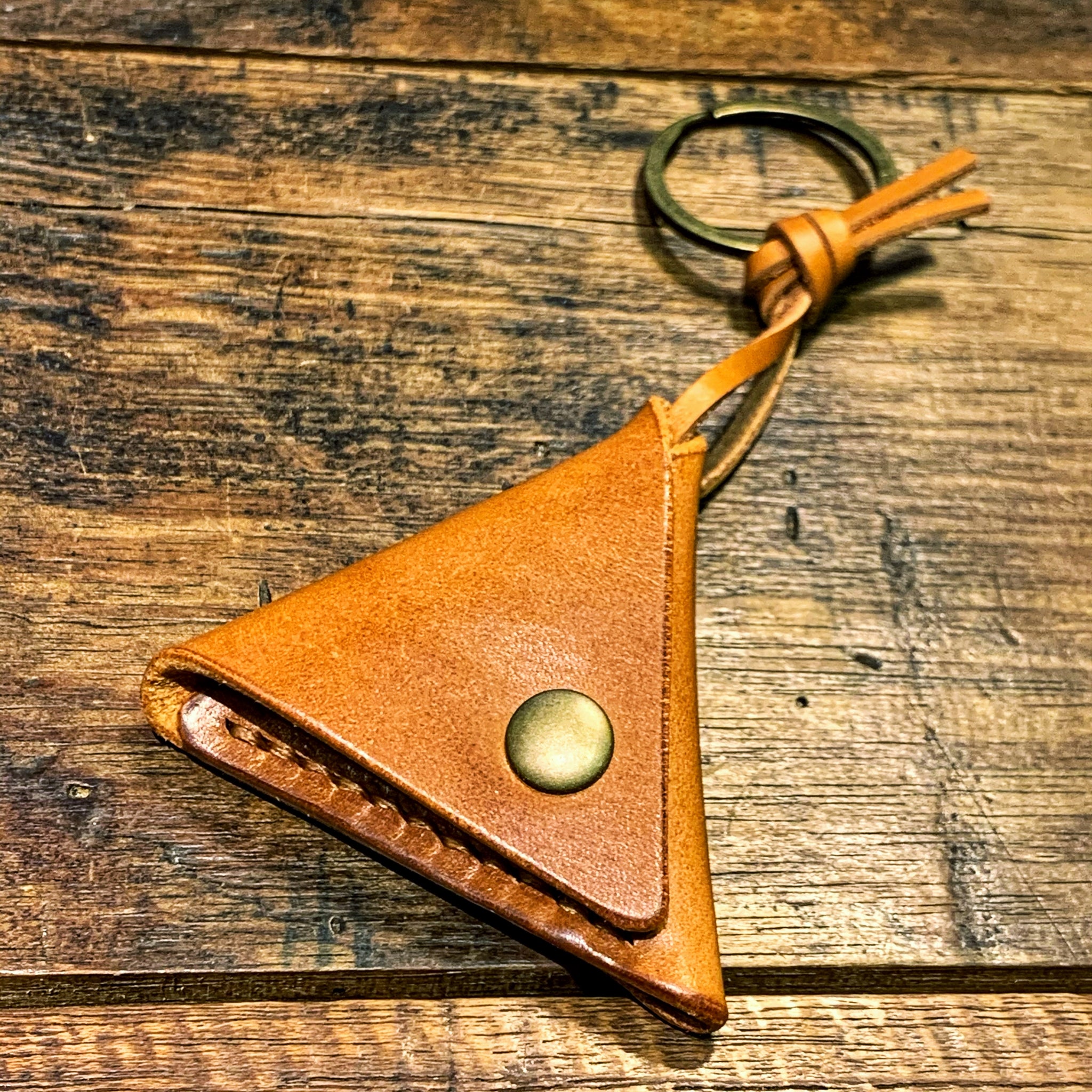 Leather Folded Guitar Pick Case