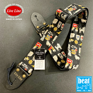 Live Line - LS2000 Series Guitar Straps - Dogs at the Museum [LS2000DGM]