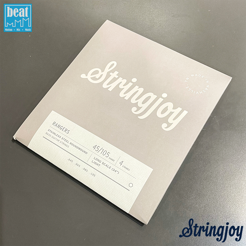 Stringjoy - Rangers | Light Gauge (45-105) 4 String Long Scale Stainle ...