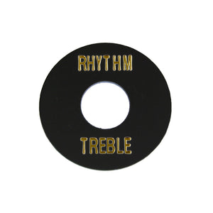 Allparts - Black Plastic Rhythm/Treble Ring [AP-0663-023]