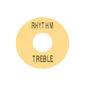 Allparts - Cream Plastic Rhythm/Treble Ring [AP-0663-028]
