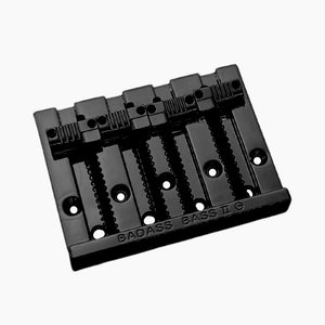 Allparts - Leo Quan® Badass II™ 4-String Bass Bridge - Grooved Saddles [BB-3342]