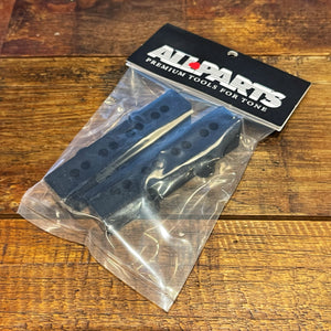 Allparts - Pickup Cover Set for Jazz Bass (Qty 2) [PC-0953]