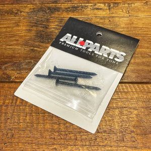 Allparts - Pack of 4 Black Neckplate Screws [GS-0005-003]