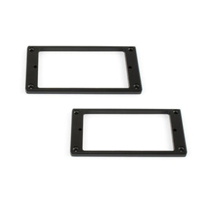 Allparts - BLACK NON-SLANTED HUMBUCKING PICKUP RING SET [PC-0745-023]