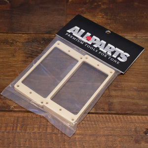 Allparts - CURVED NECK AND BRIDGE HUMBUCKING PICKUP RING SET