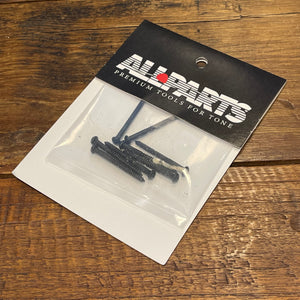 Allparts - Pack of 8 Black Bass Pickup Screws [GS-0011-003]