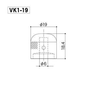 Allparts - Dome Knobs (Qty 2) [MK-0910]