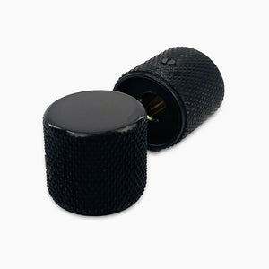 Allparts - Black Barrel Knobs(2 pcs) [MK-0115-003]