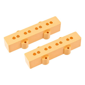 Allparts - Pickup Cover Set for Jazz Bass (Qty 2) [PC-0953]