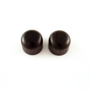 Allparts - Rosewood Dome Knobs, 2 pcs [PK-0198-0R0]
