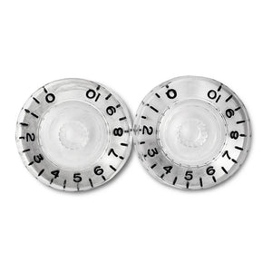 Allparts - Set of 2 Clear Speed Knobs [PK-0130-031]
