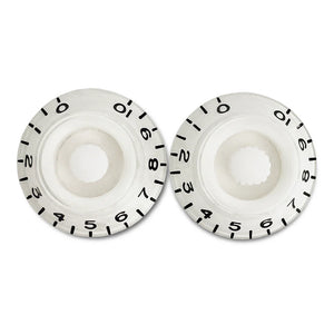 Allparts - Set of 2 White Bell Knobs [PK-0140-025]