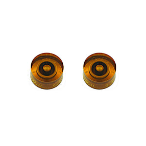 Allparts - Set of 2 Speed Knob Set 0-11 Amber [PK-0132-022]