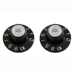Allparts - Set of 2 Witch Hat Volume Knobs