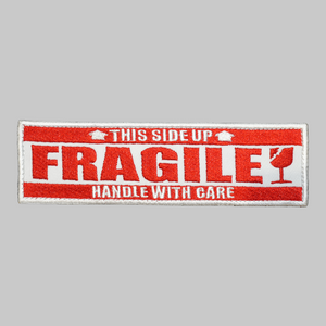 Evolution - Velcro Patch - "Fragile"