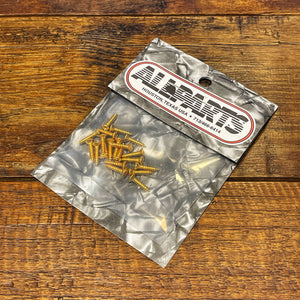 Allparts - Pack of 20 Gold Pickguard Screws [GS-0001-002]