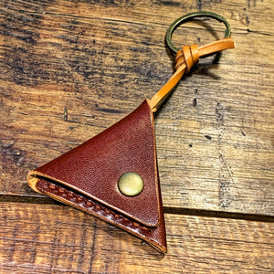 Leather Folded Guitar Pick Case