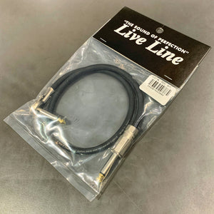 Live Line - Stage Series Patch Cable [NEW] (Straight to Angle)
