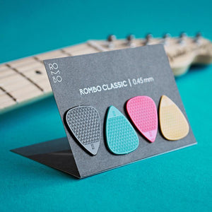 Rombo Picks - Guitar Pick Set Rombo Classic (4 Guitar Picks) - 0.45mm