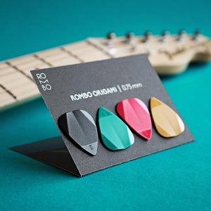 Rombo Picks - Guitar Pick Set Rombo Origami (4 Guitar Picks) - 0.75mm